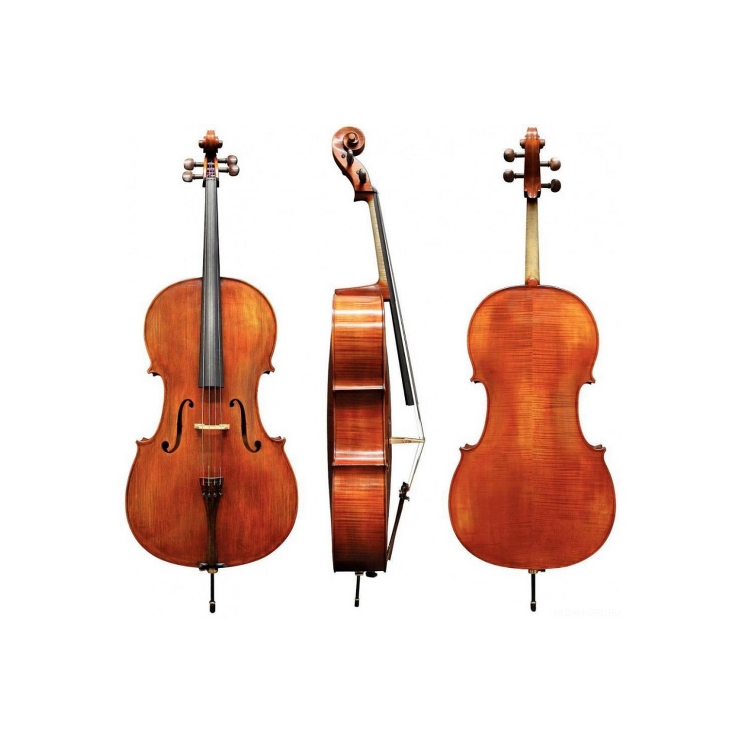Концертная мастеровая виолончель GEWA Germania Concert Model Heinrich Drechsler 4/4 - 7
