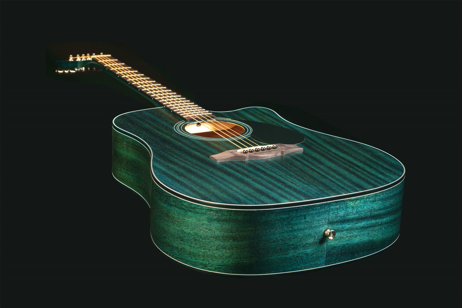 Трансакустическая гитара Kepma EDCE-K10PRO-BLSM - 14