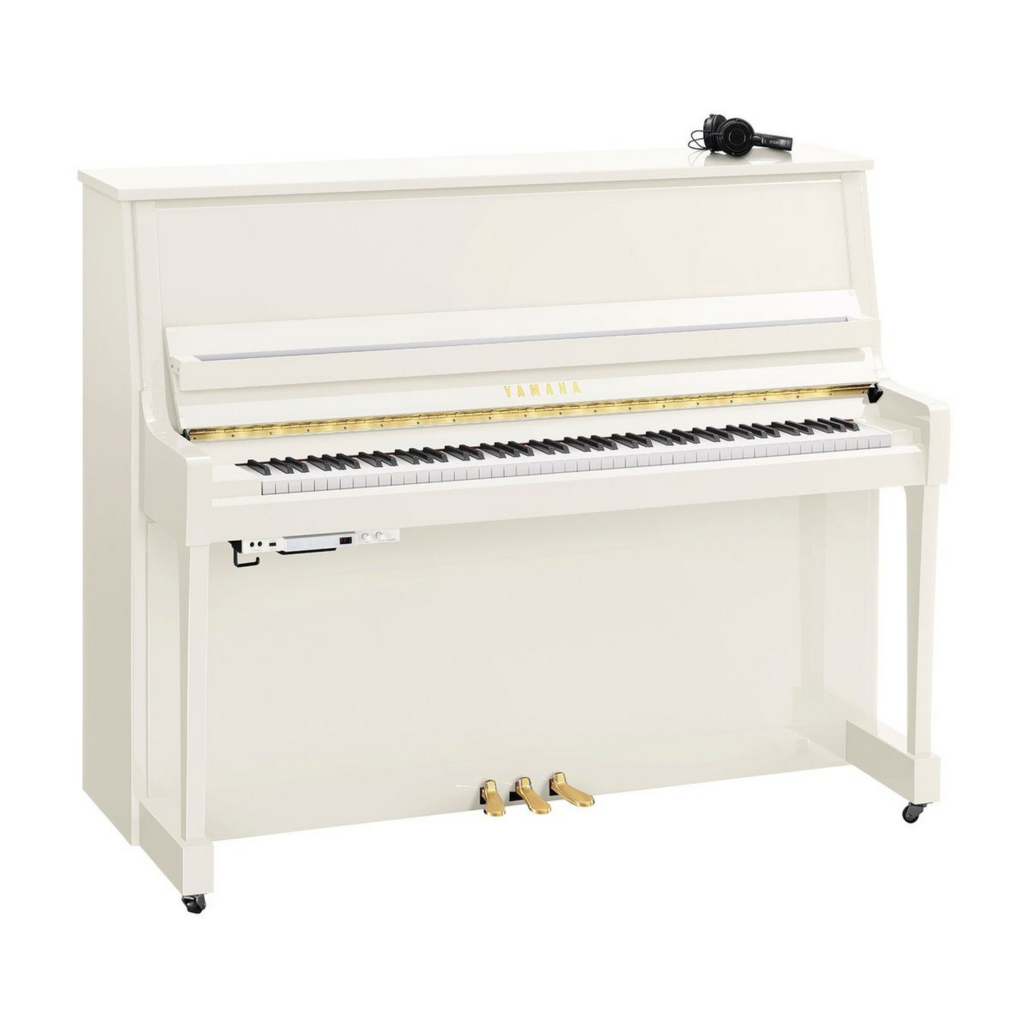 Гибридное сайлент пианино Yamaha B30 SC3 PWH - 7