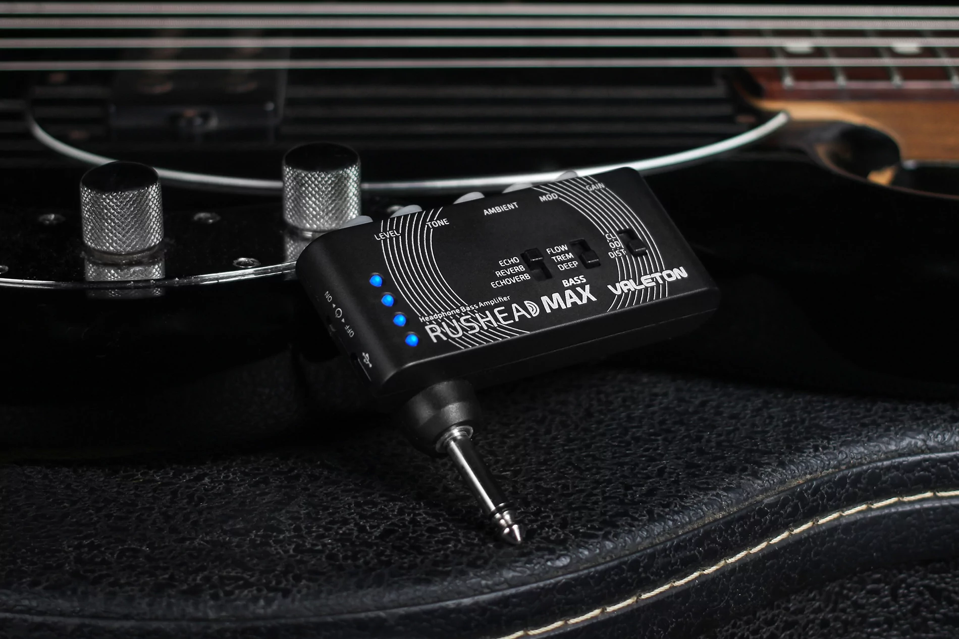 Гитарный усилитель для наушников Valeton RH-101 Rushead Max Bass - 36