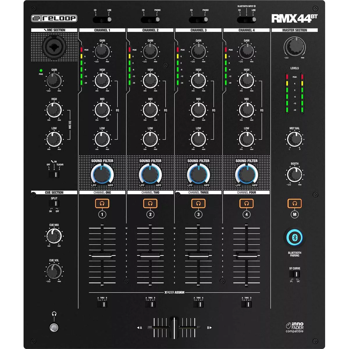 Dj-микшер Reloop RMX-44BT - 12