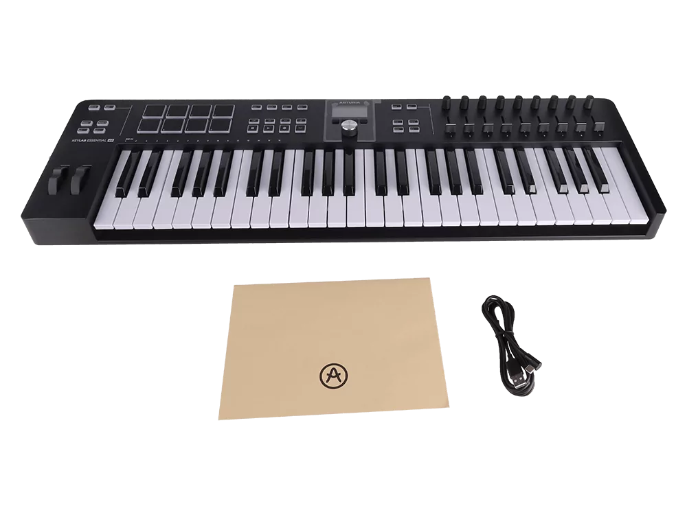 MIDI-клавиатура Arturia KeyLab Essential 49 mk3 Black - 22