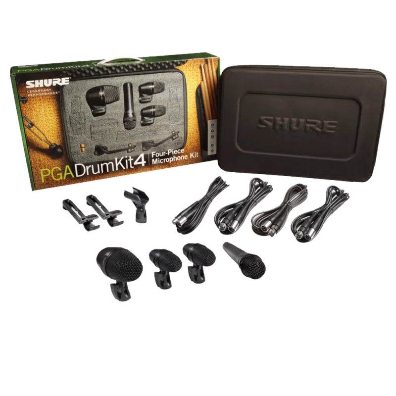 Набор микрофонов для ударных SHURE PGADRUMKIT4 - 2