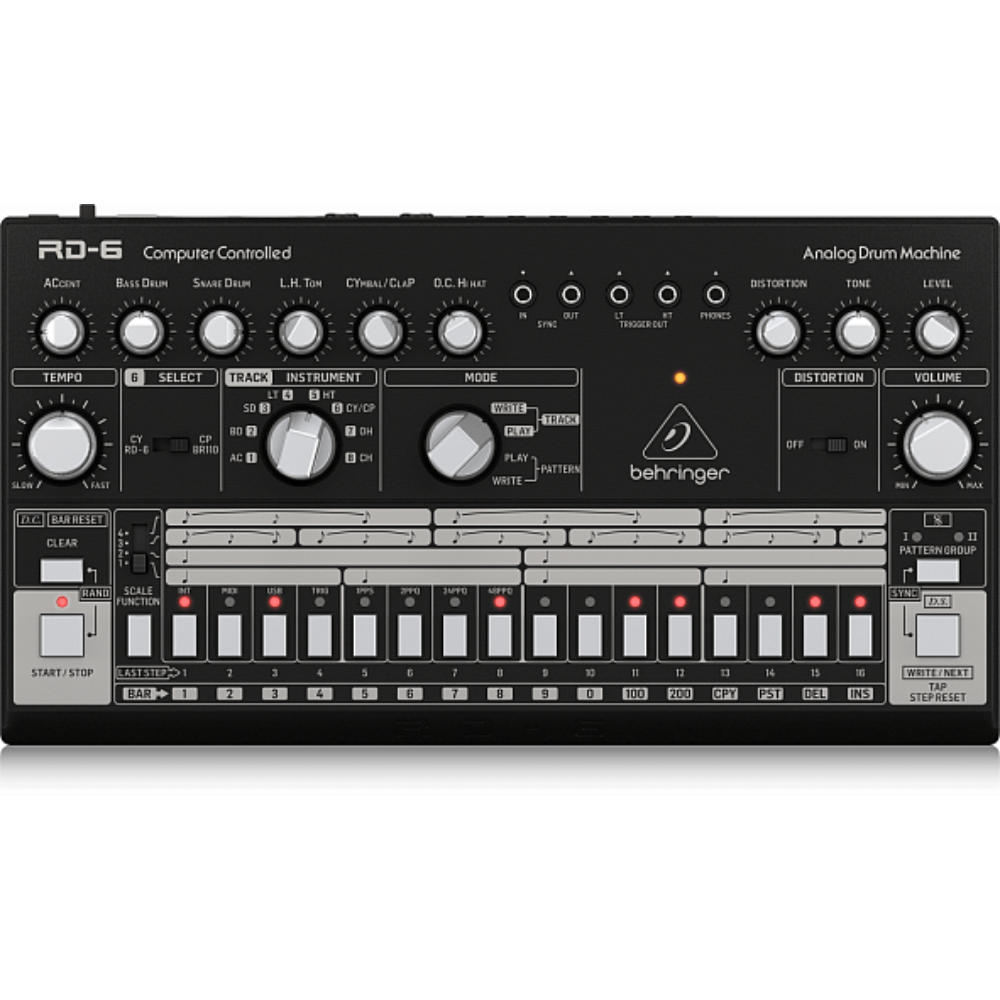Аналоговая драм-машина Behringer RD-6-BK - 6