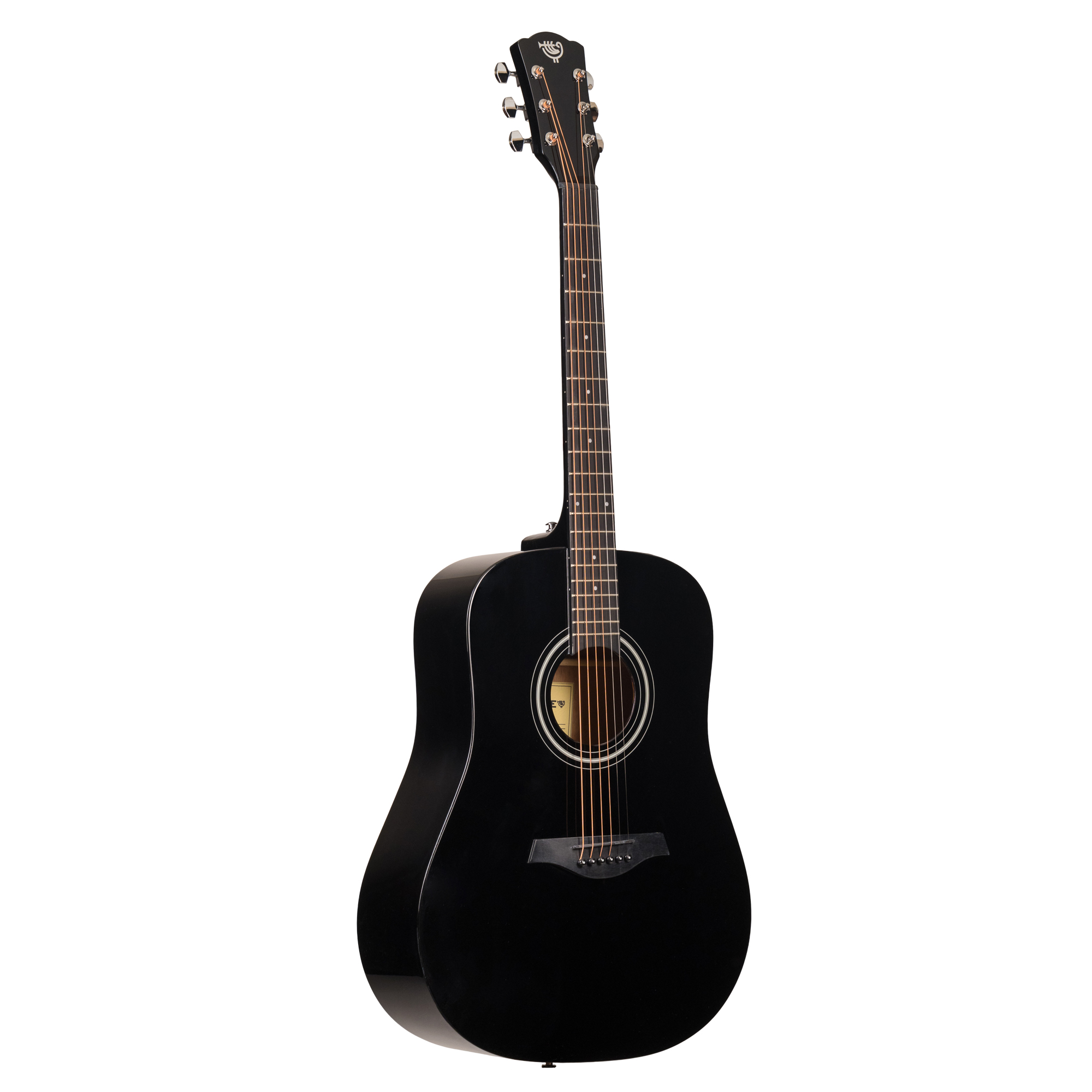 Акустическая гитара Rockdale Aurora D5 Bk Gloss, Черный - 13