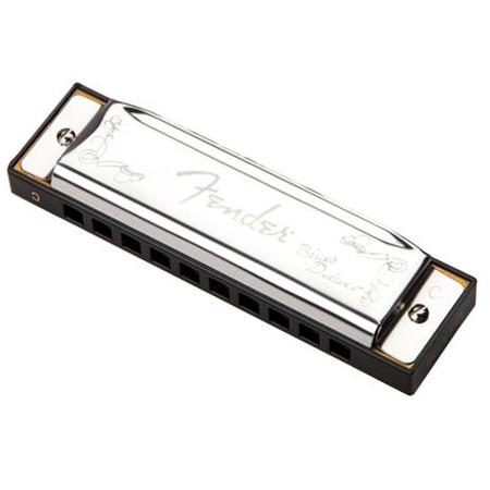 Губная гармоника Fender Blues Deluxe Harmonica, B Flat - 2