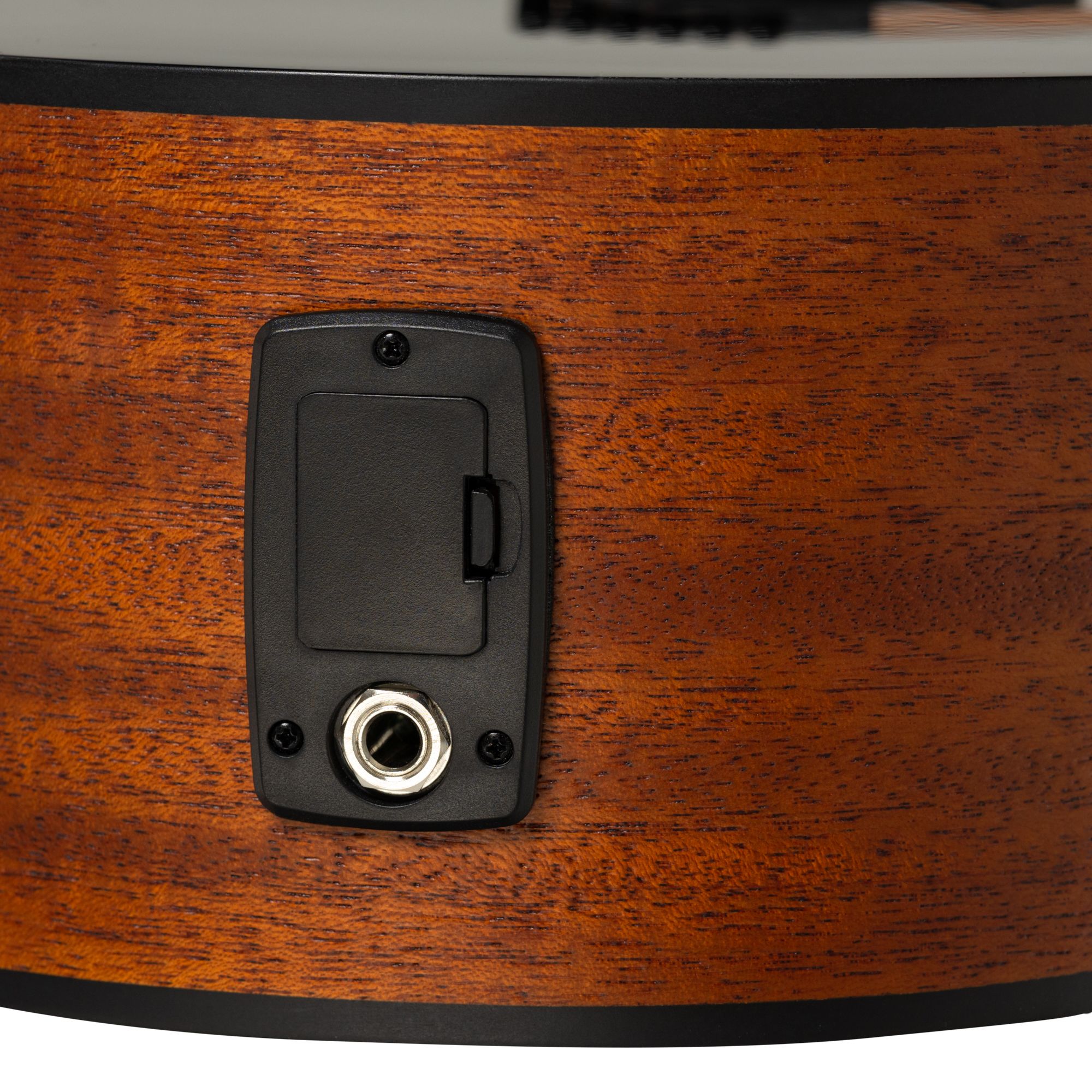 Акустическая гитара Rockdale Aurora D3 C BK E Gloss, Черный - 21