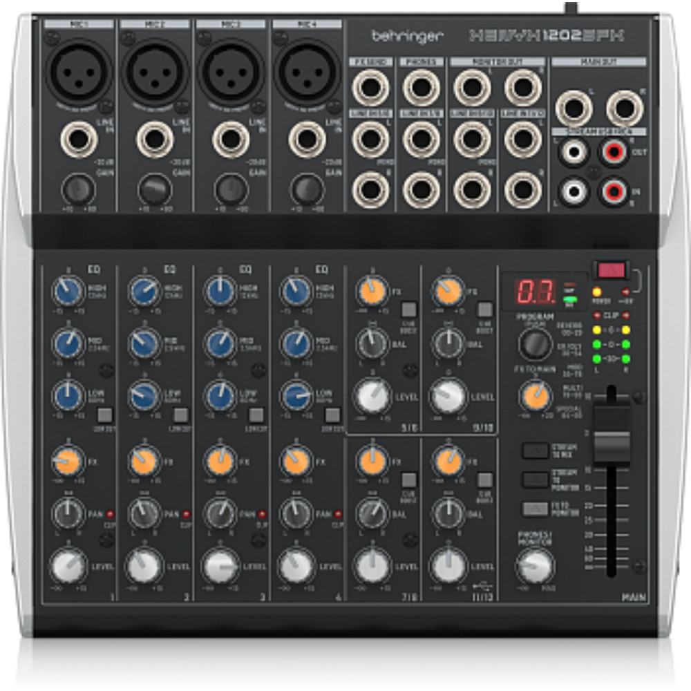 Аналоговый микшер Behringer XENYX 1202SFX - 6