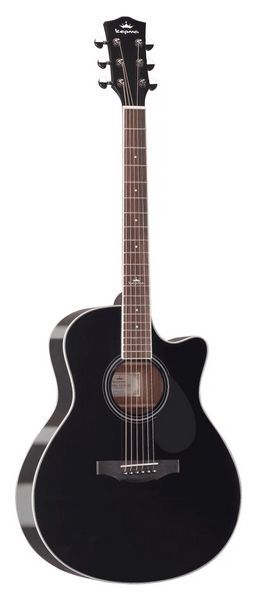 Трансакустическая гитара Kepma A1CEPRO-K10PRO-BKM - 2