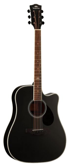 Трансакустическая гитара Kepma D1CEPRO-K10PRO-BKM - 2