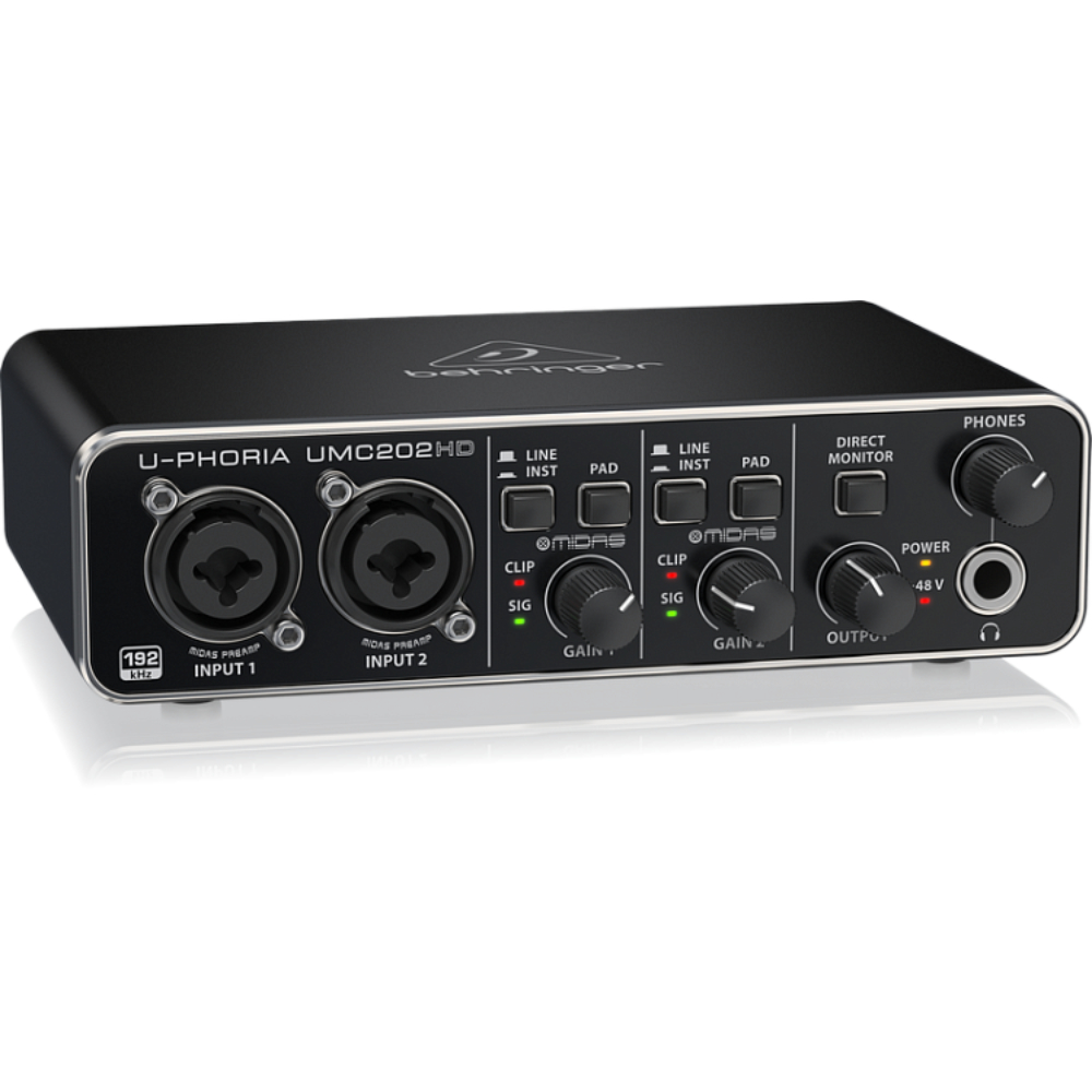 Аудиоинтерфейс Behringer UMC202HD - 5