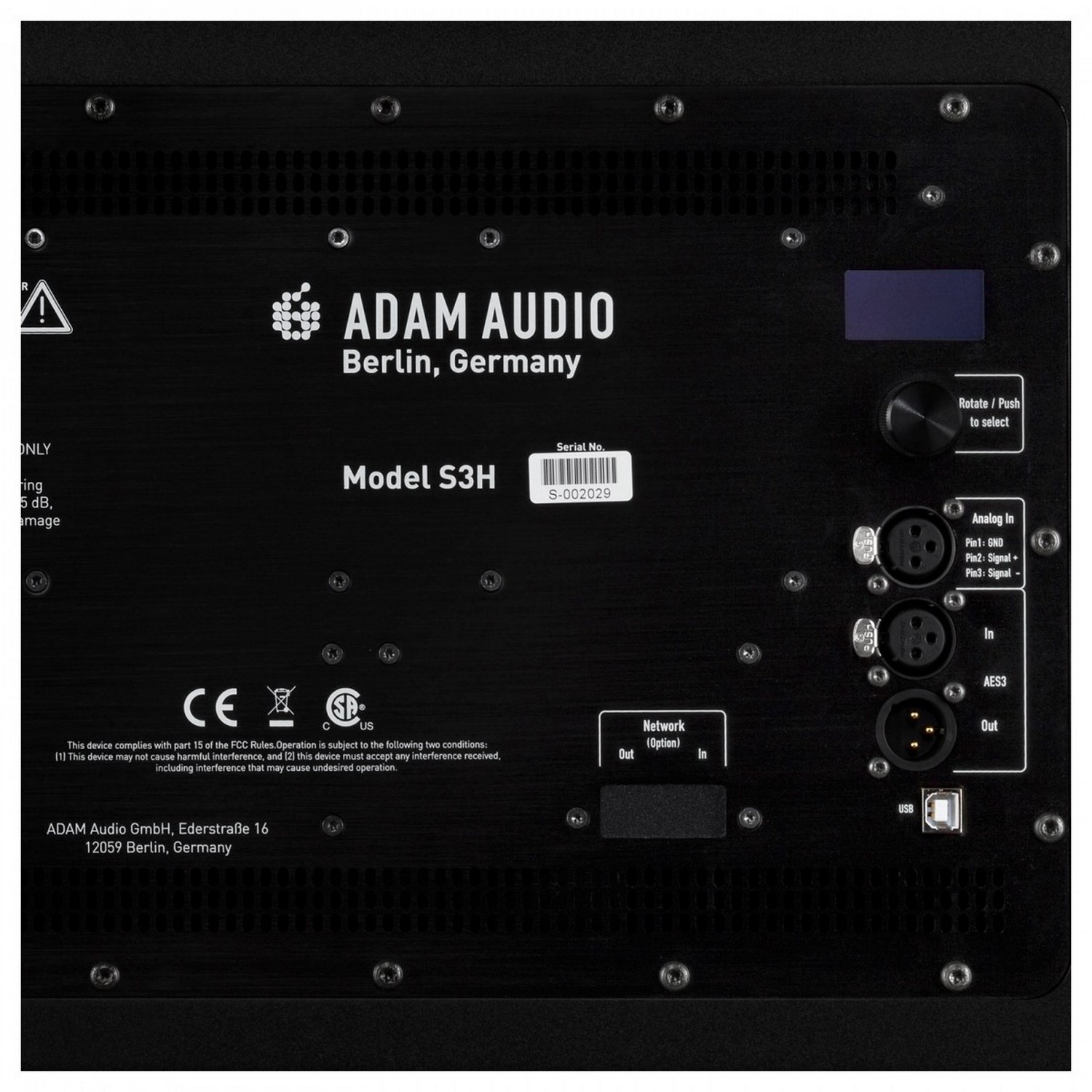 Активный студийный монитор ADAM Audio S3H - 20