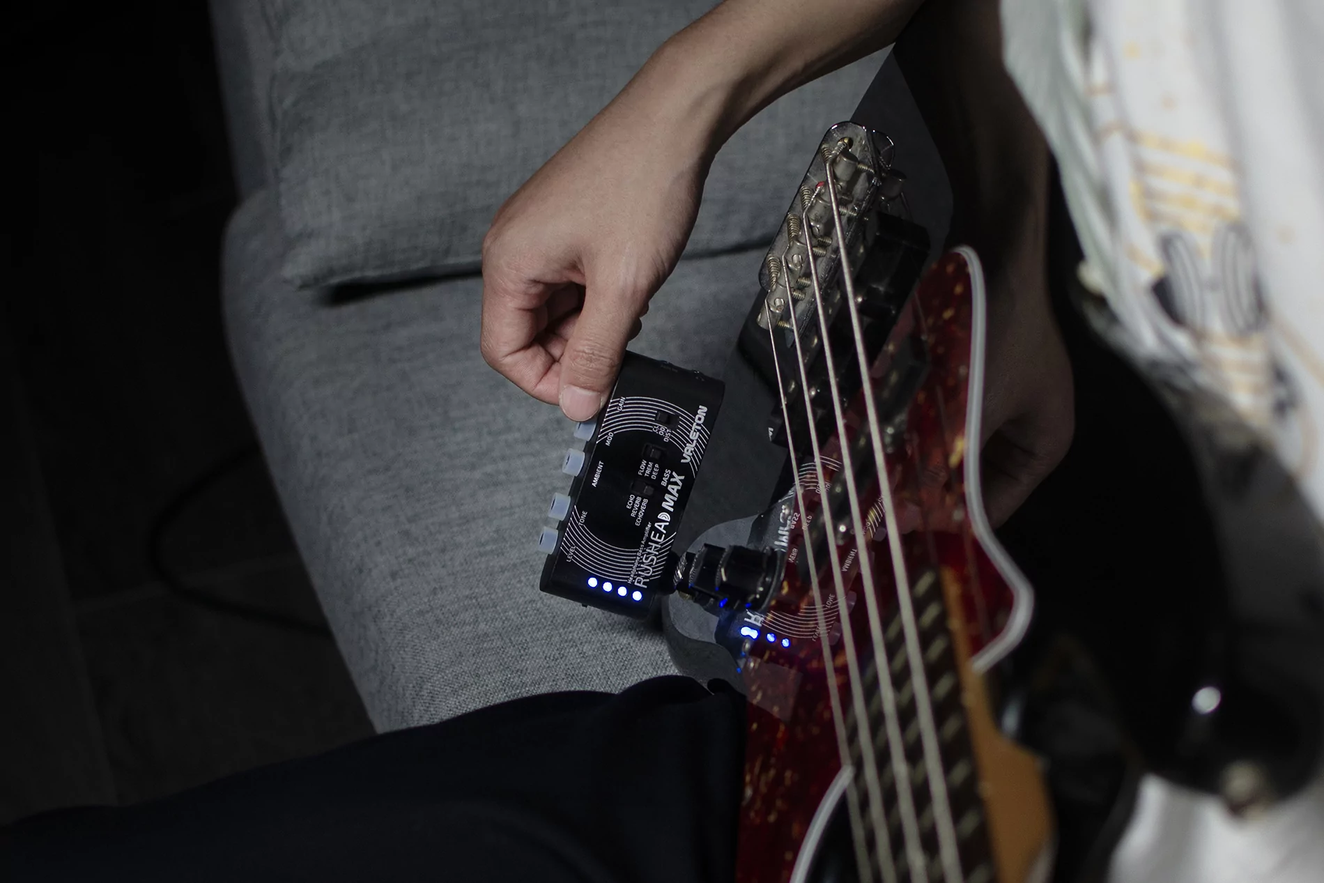 Гитарный усилитель для наушников Valeton RH-101 Rushead Max Bass - 35
