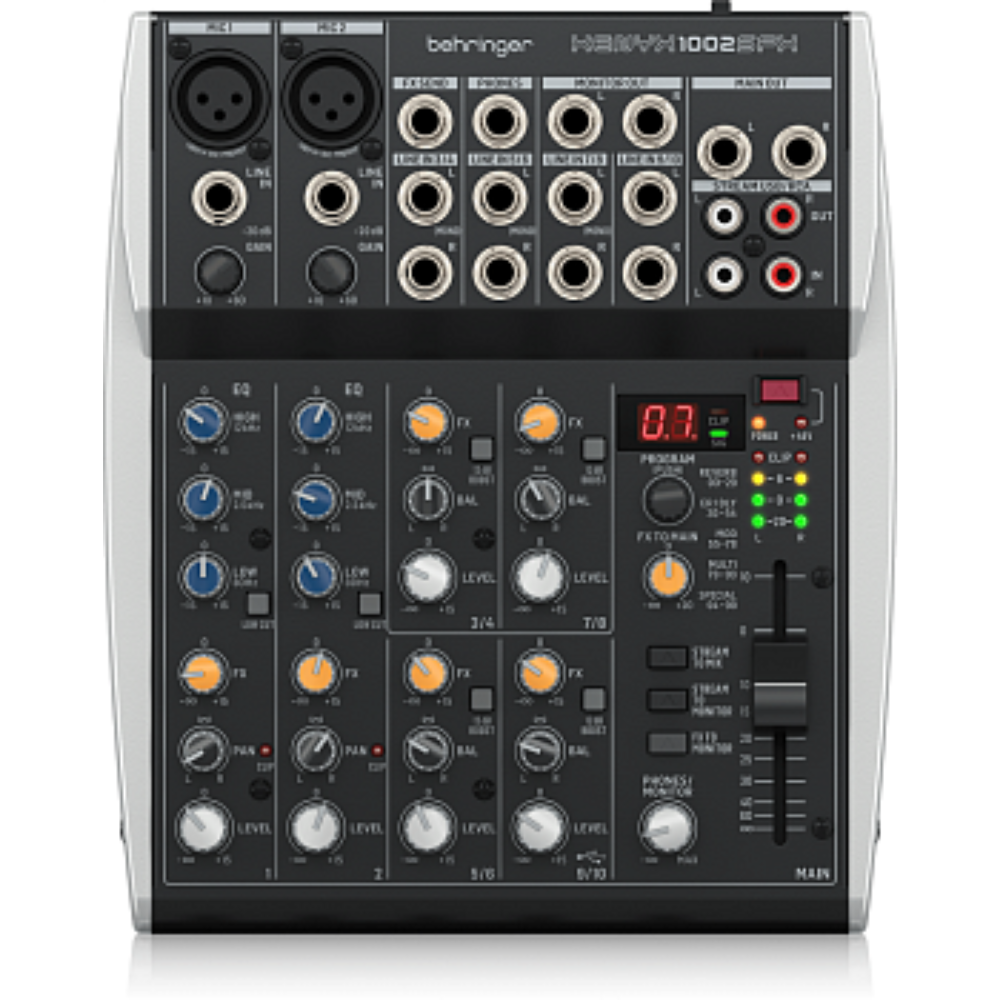 Аналоговый микшер Behringer XENYX 1002SFX  - 6