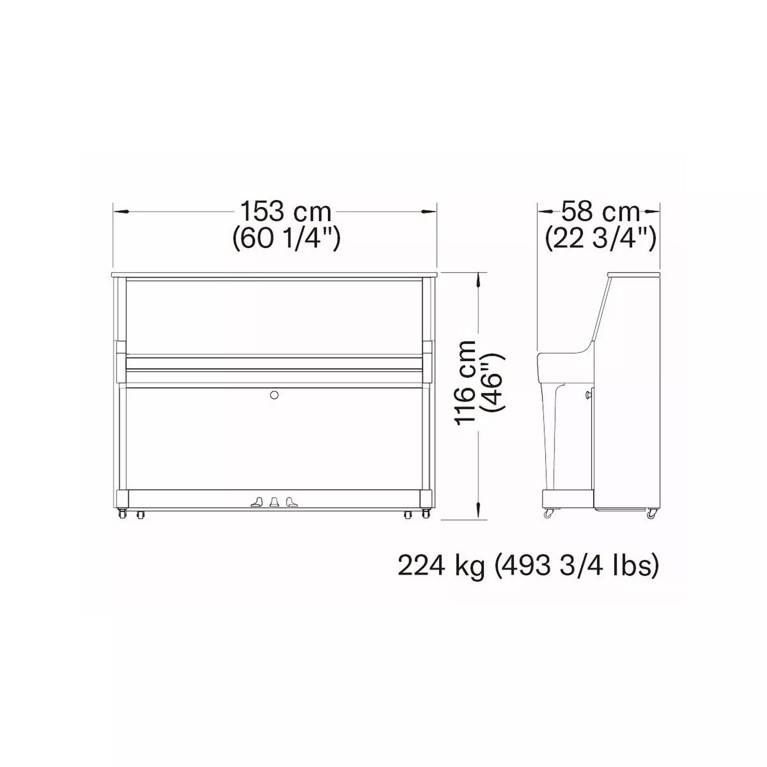 Гибридное сайлент пианино Yamaha B20 SC3 PE - 17