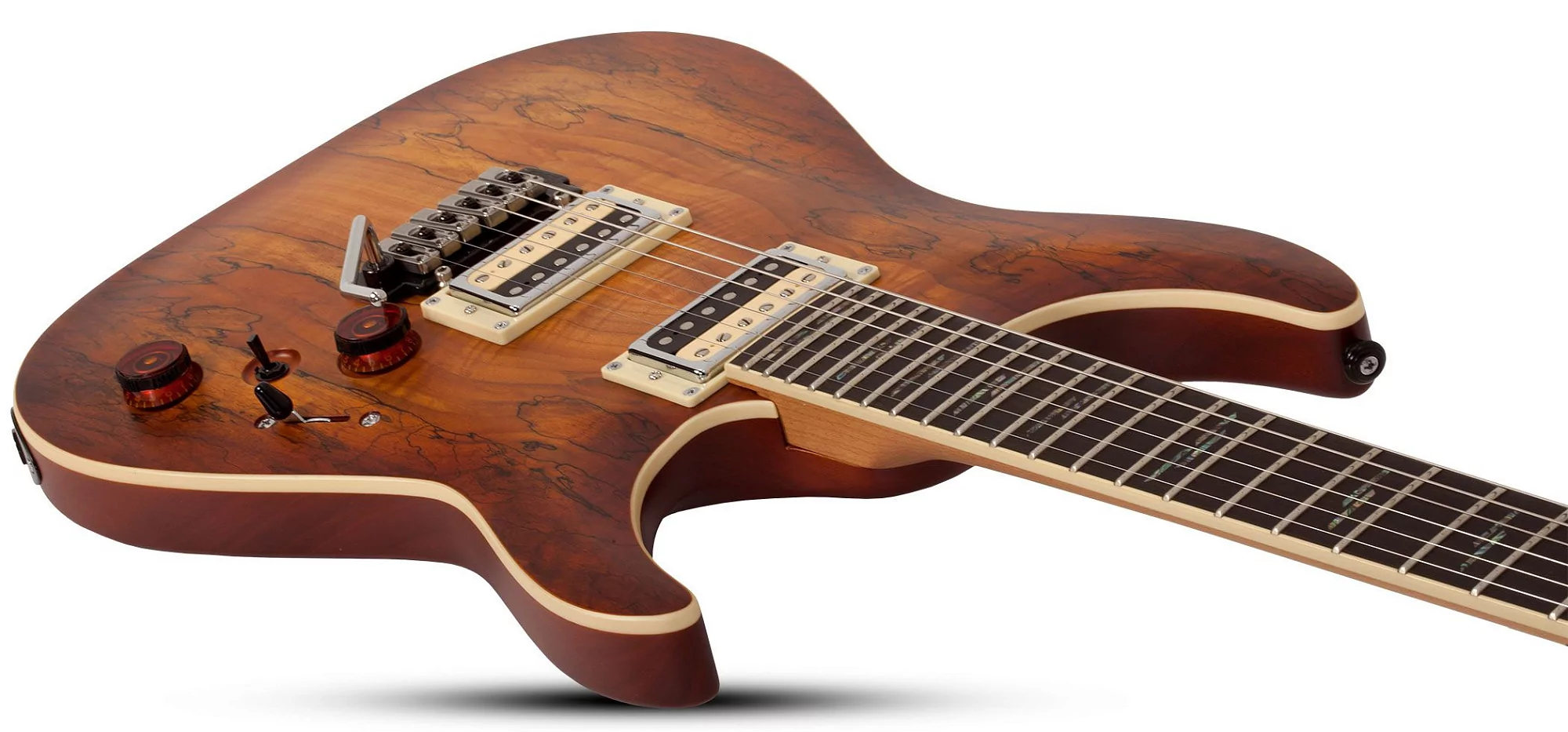 Электрогитара Schecter C-1 EXOTIC SPALTED MAPLE Satin Navy Blue - 22