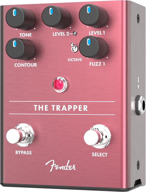 Педаль эффектов Fender THE TRAPPER DUAL FUZZ, Черный - 7