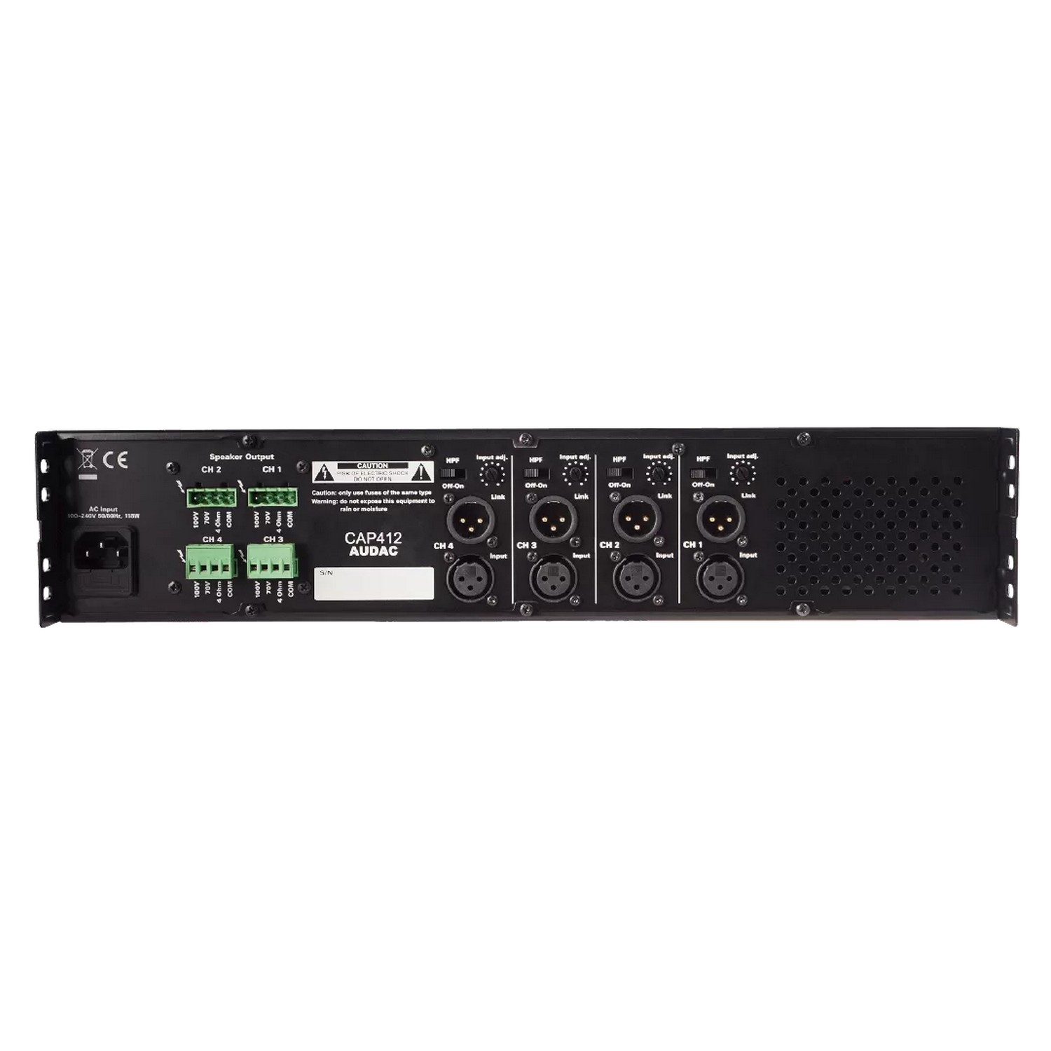 Трансляционный усилитель AUDAC CAP412 - 7