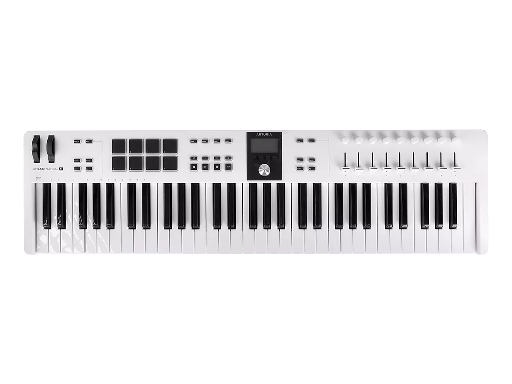MIDI-клавиатура Arturia KeyLab Essential 61 mk3 White - 17