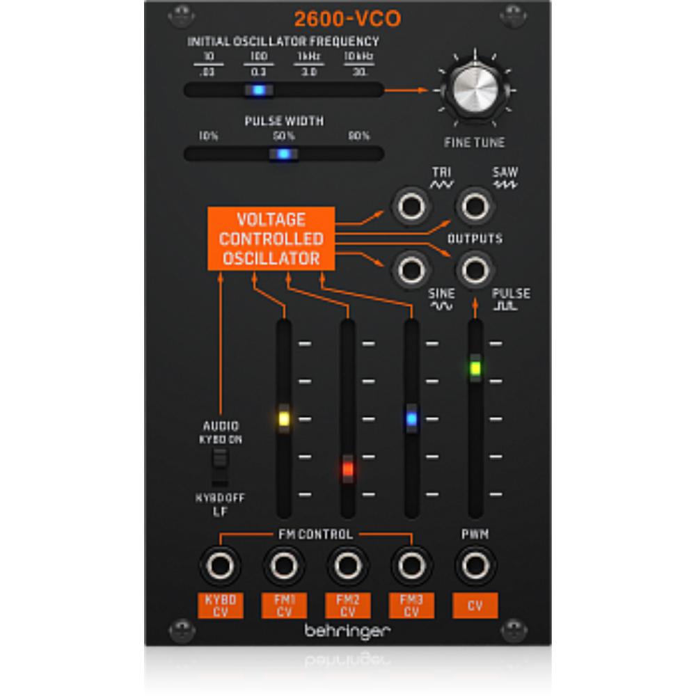 Синтезаторный аналоговый модуль Behringer 2600-VCO - 4