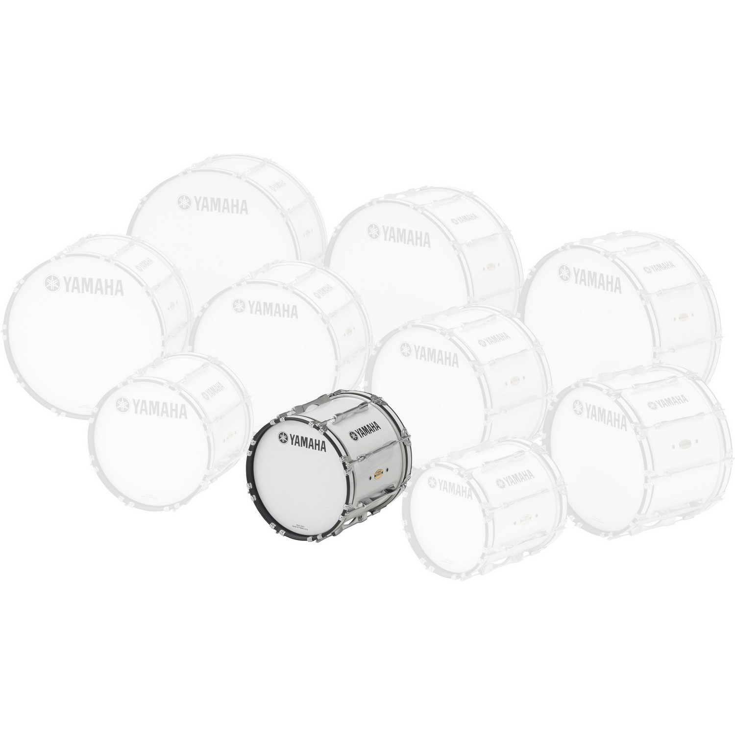 Маршевый барабан Yamaha MB8316 WHITE - 16