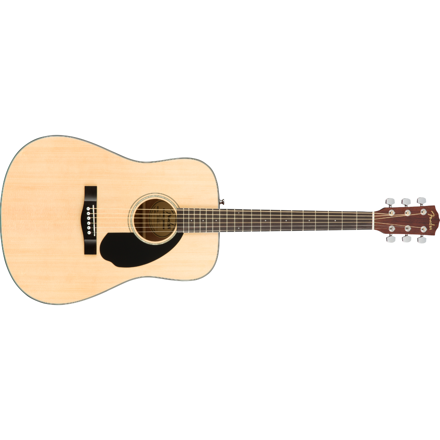 Акустическая гитара Fender Cd-60S Natural - 10