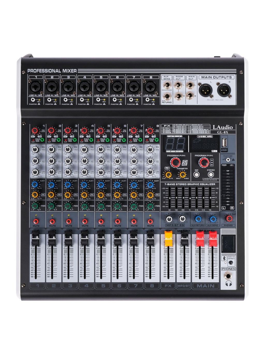 Микшерный пульт LAudio GL-8X - 2