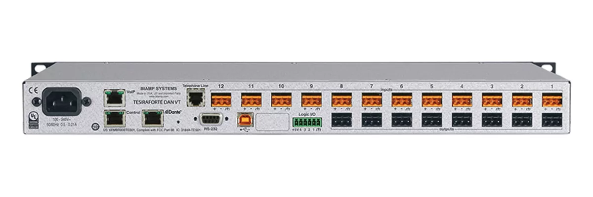 Аудиопроцессор Biamp TesiraFORTE DAN VT - 5