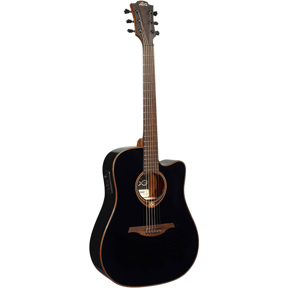 Электроакустическая гитара LAG T-118D CE-BLK - 7