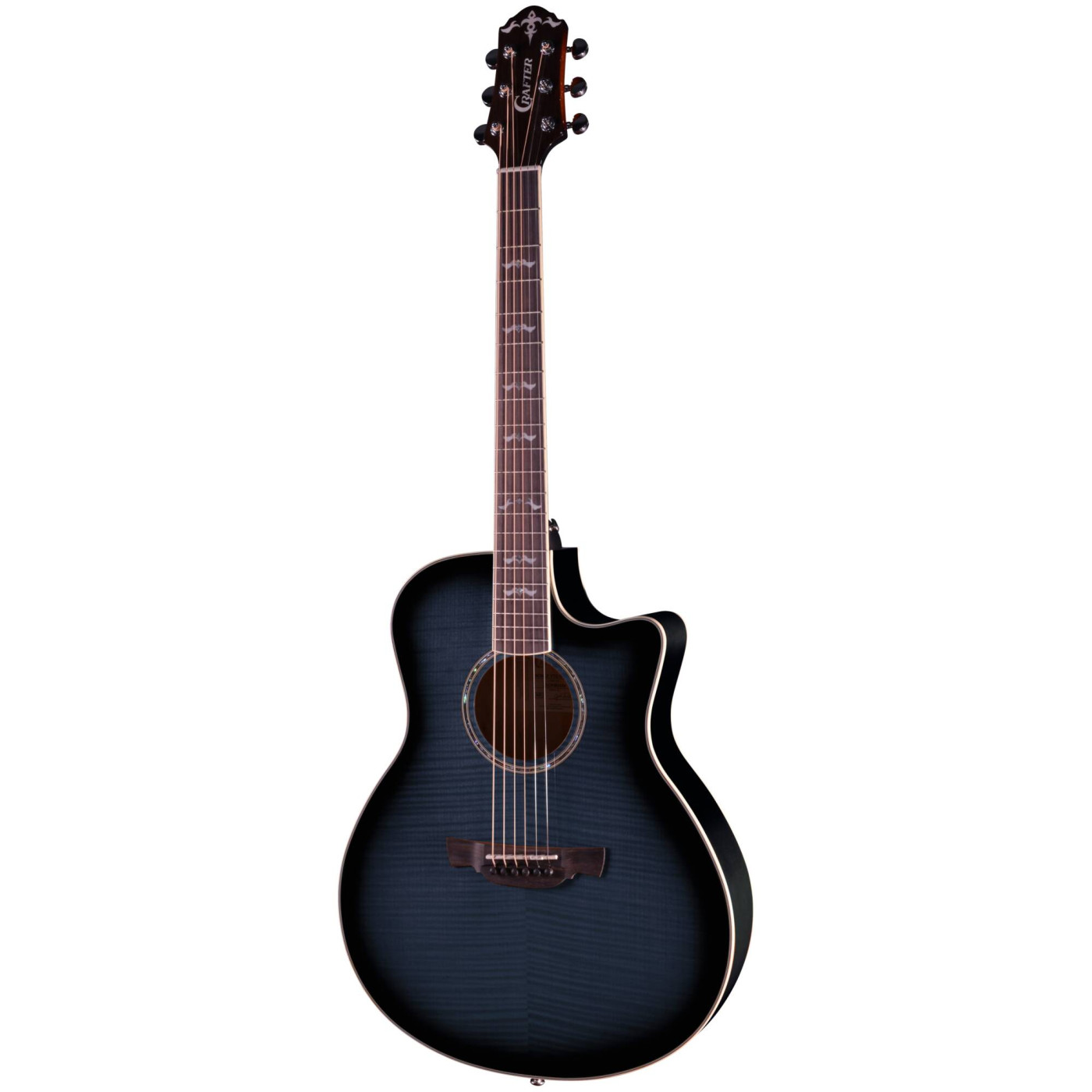 Электроакустическая гитара Crafter NOBLE TBK Edition - 2