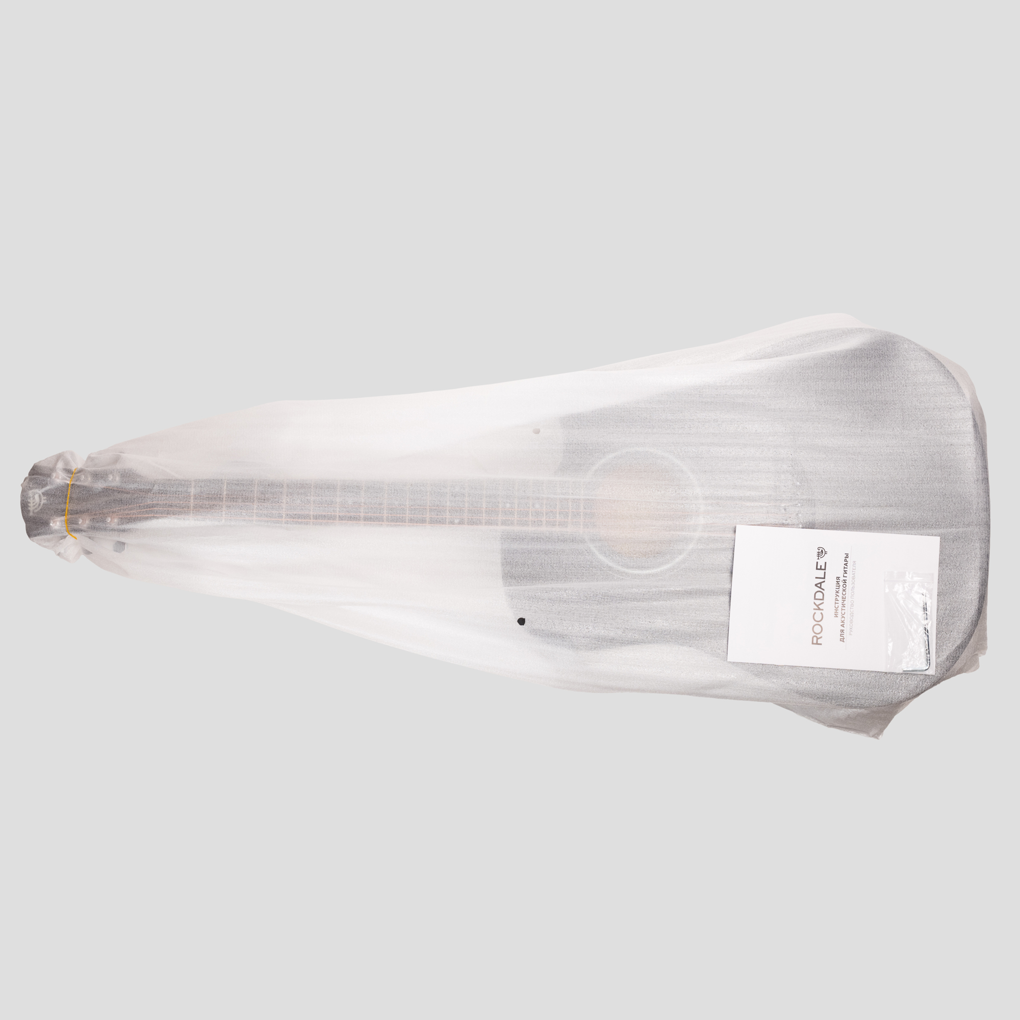 Акустическая гитара Rockdale Aurora D5 C BK Gloss, Черный - 21