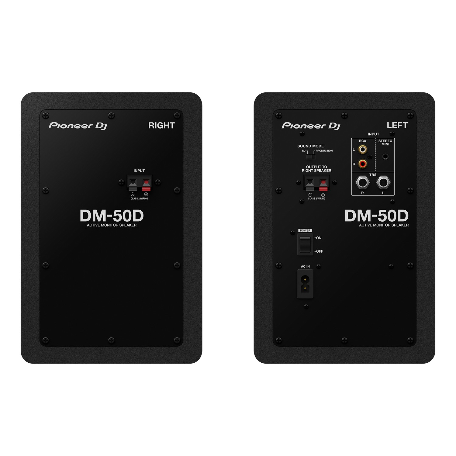 Пара студийных мониторов PIONEER DM-50D - 12