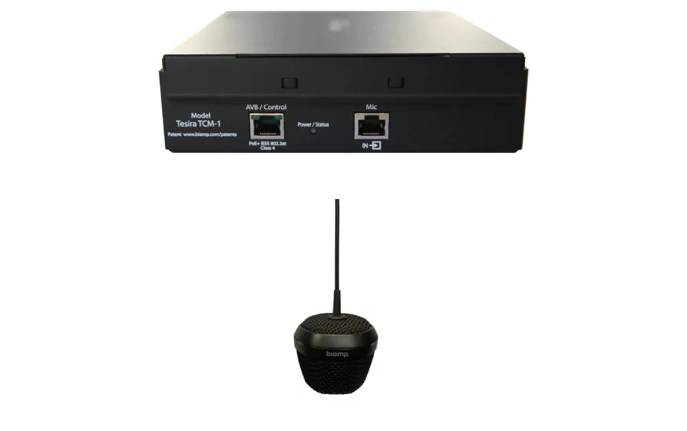 Потолочный микрофон Biamp Parle TCM-1 Black - 2