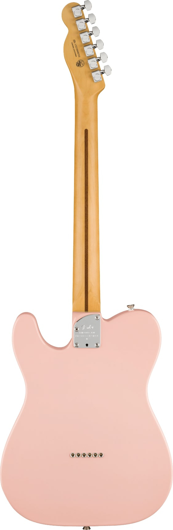 Электрогитара Fender American PRO II Telecaster RW Shell Pink, Розовый Shell - 9