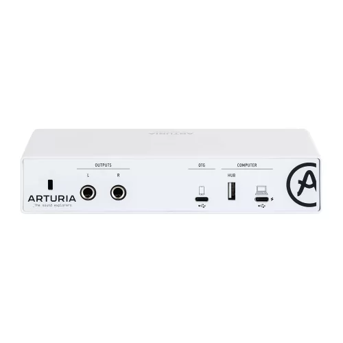 Внешняя звуковая карта Arturia MiniFuse 2 White OTG - 12
