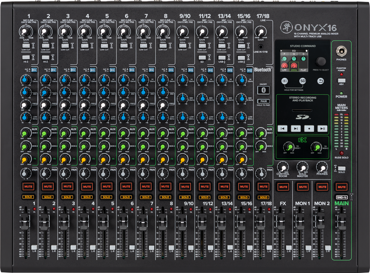 Микшерный пульт Mackie ONYX16 - 15