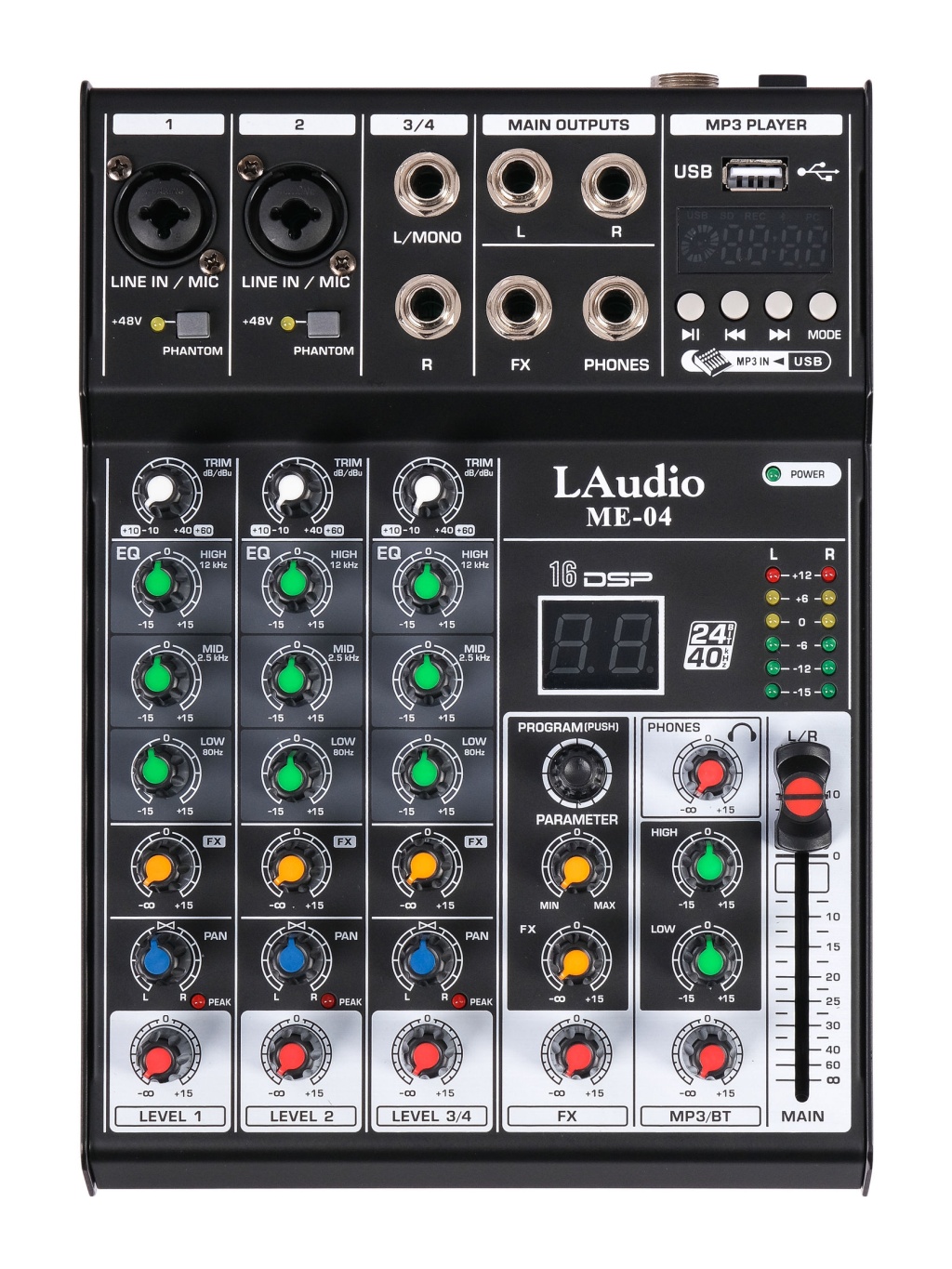 Микшерный пульт LAudio ME-04 - 2