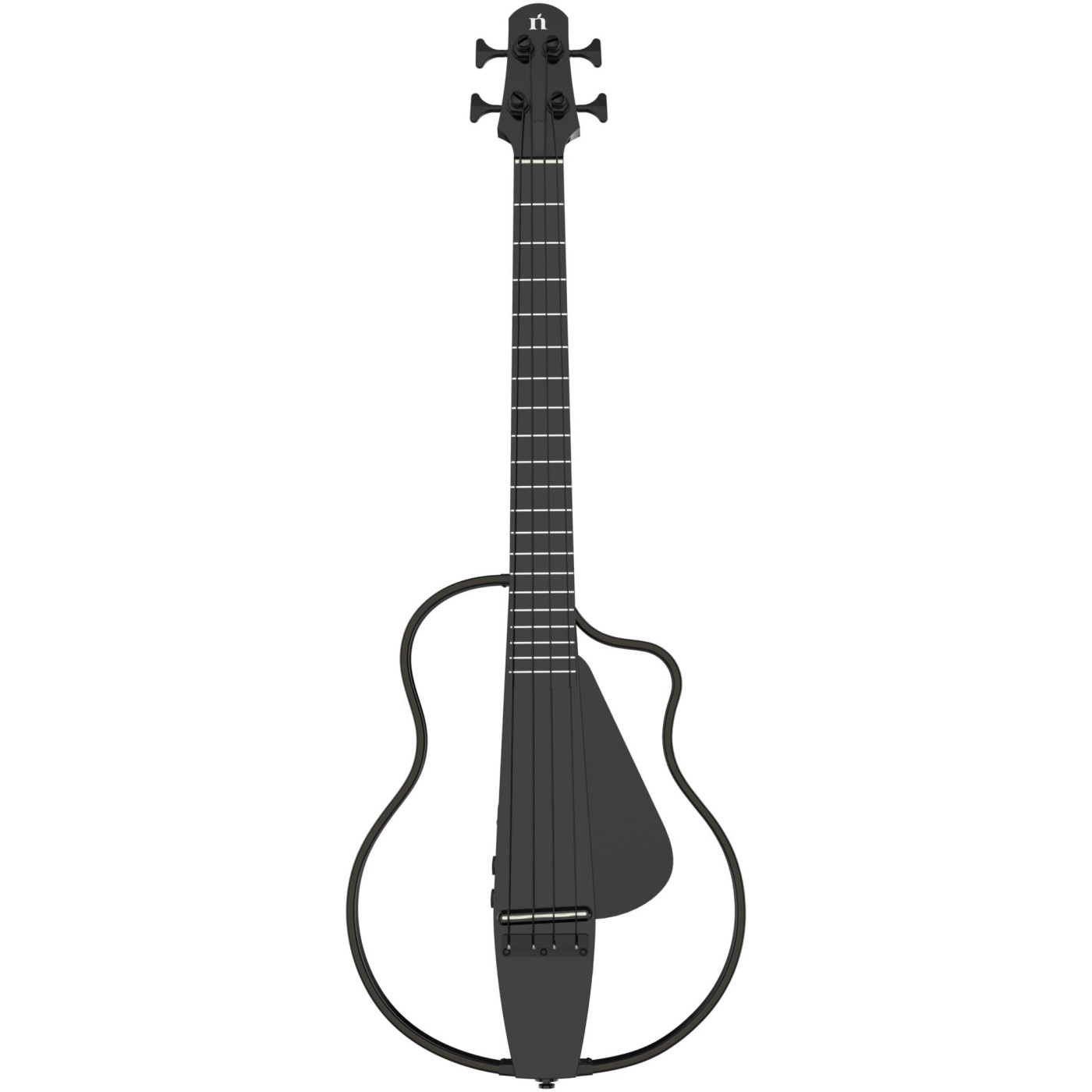 Смарт бас-гитара электроакустическая Natasha NBSG Bass Black - 2