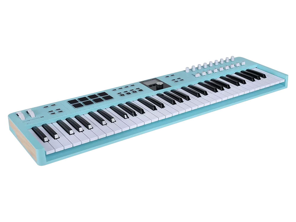 MIDI-клавиатура Arturia KeyLab Essential 61 mk3 Aquamarine - 17