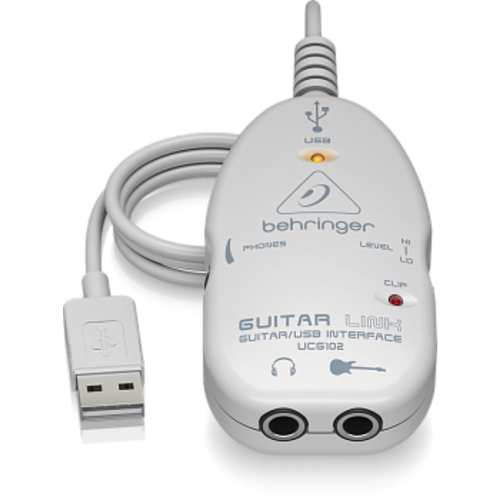 Аудиоинтерфейс Behringer GUITAR LINK UCG102 - 5