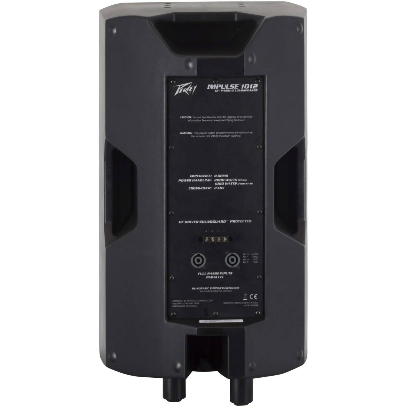 Пассивная акустическая система Peavey Impulse 1012 Black - 5