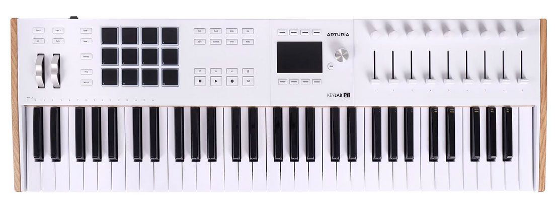 MIDI-клавиатура Arturia KeyLAB 61 MK3 White - 16