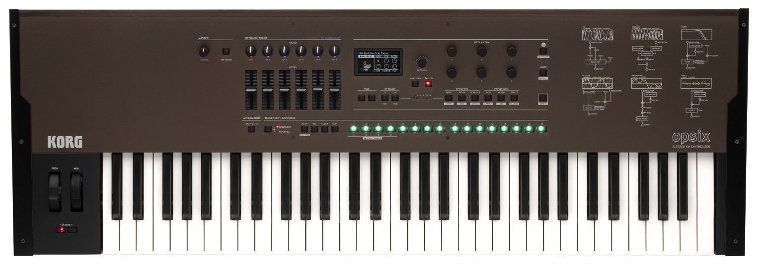 Синтезатор Korg OPSIX SE, Черный - 6