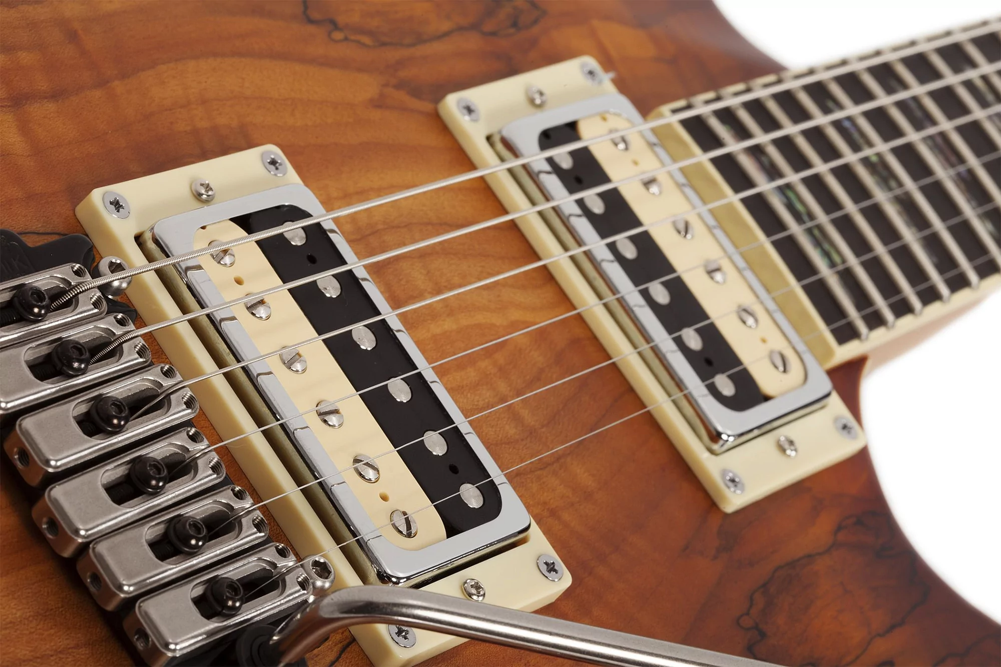 Электрогитара Schecter C-1 EXOTIC SPALTED MAPLE Satin Navy Blue - 18