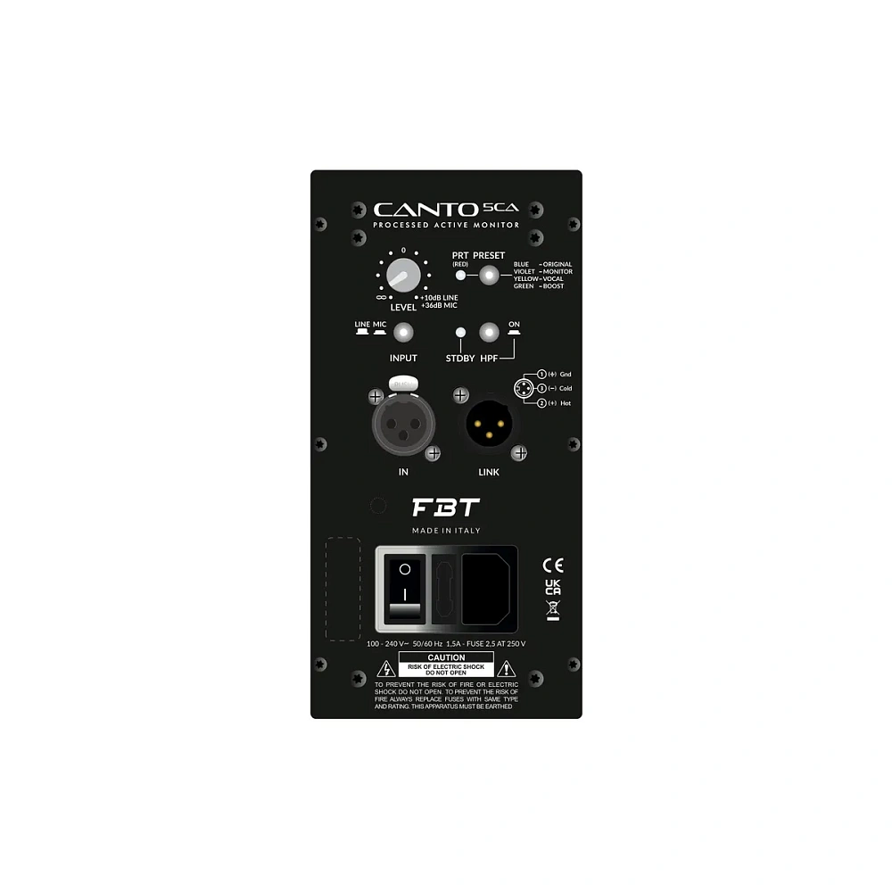 Активная акустическая система FBT CANTO 5CA B - 8