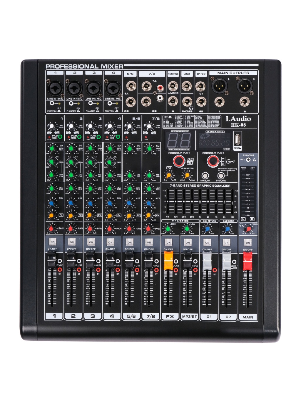 Микшерный пульт LAudio HK-08 - 2