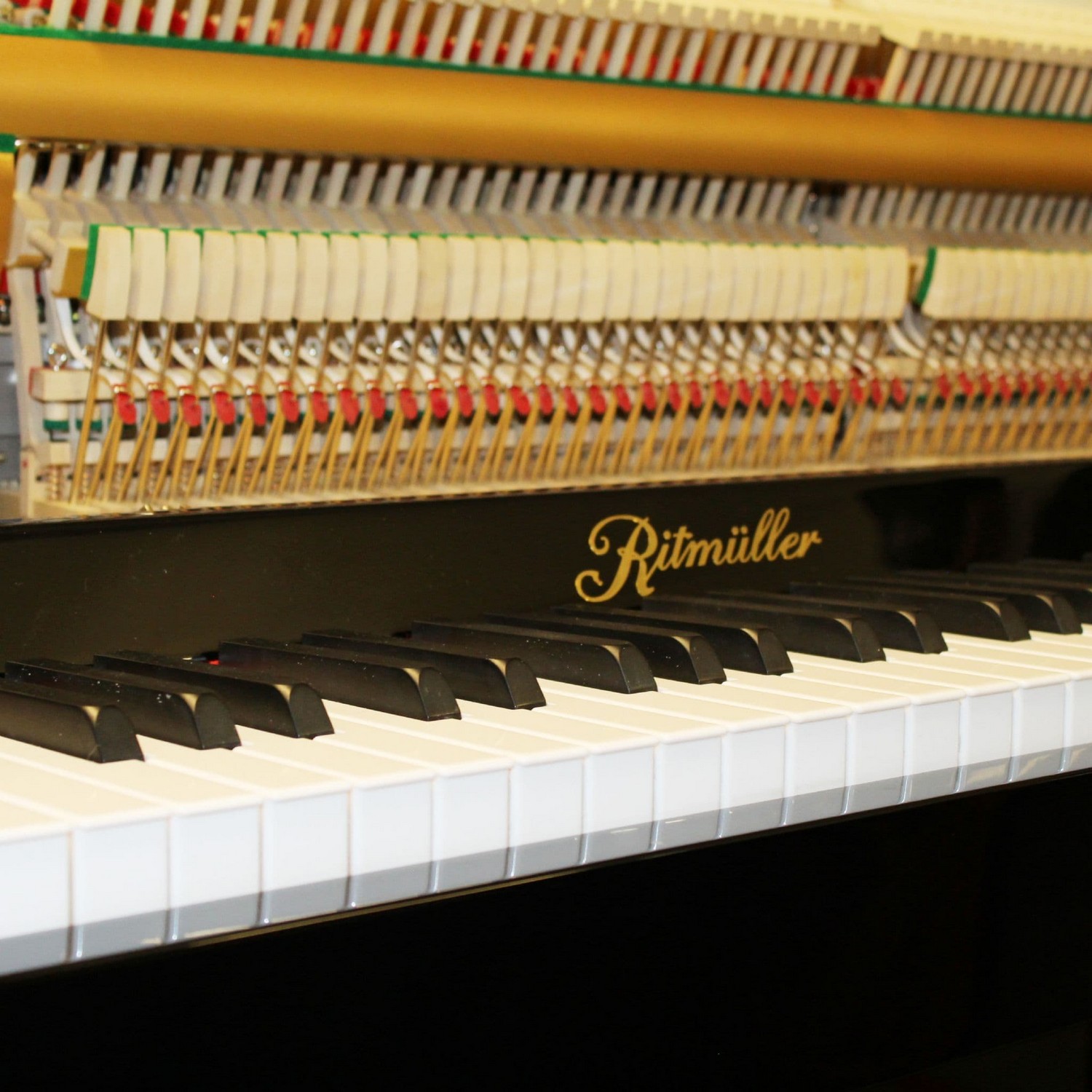 Акустическое пианино Ritmuller UP110R2 (A111) Ebony Polish - 11