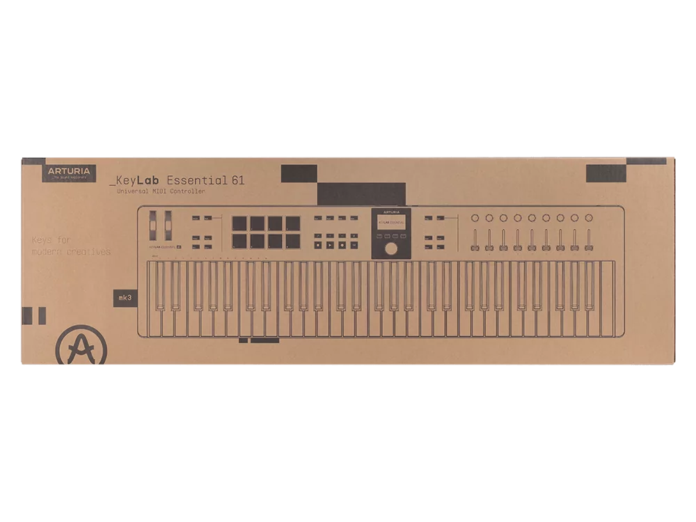 MIDI-клавиатура Arturia KeyLab Essential 61 mk3 Rose Quartz - 28