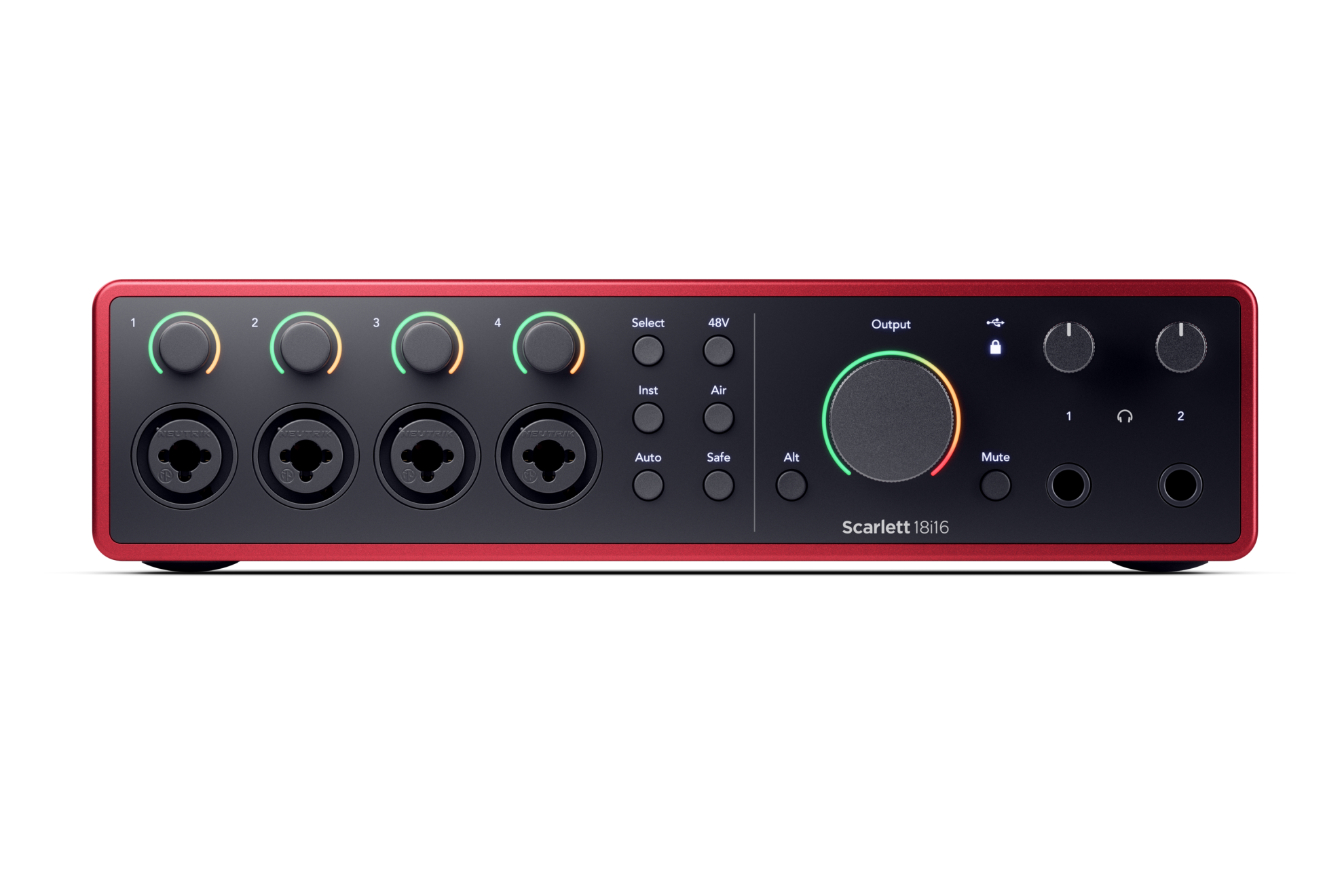 Аудиоинтерфейс Focusrite Scarlett 18i16 4th Gen, Черный - 10