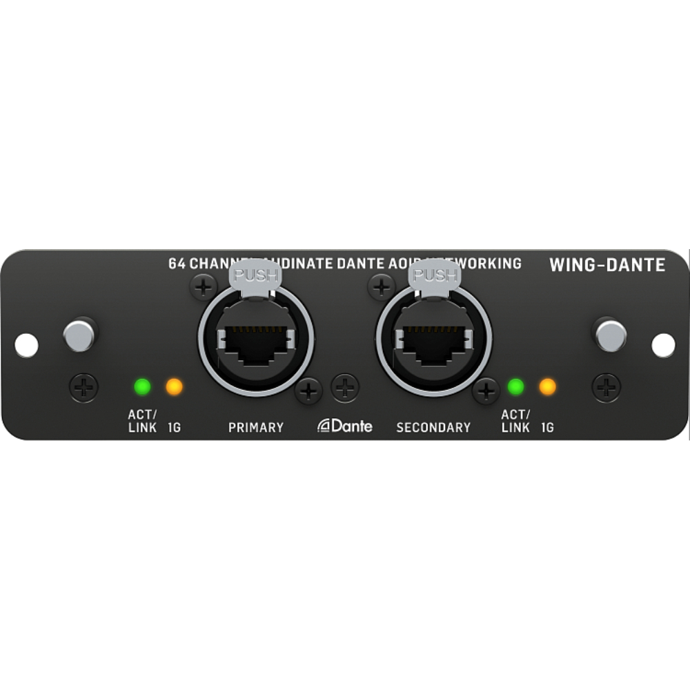 Карта расширения для микшера Behringer WING-DANTE  - 2